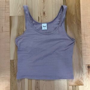 aritzia TNA purple tank top